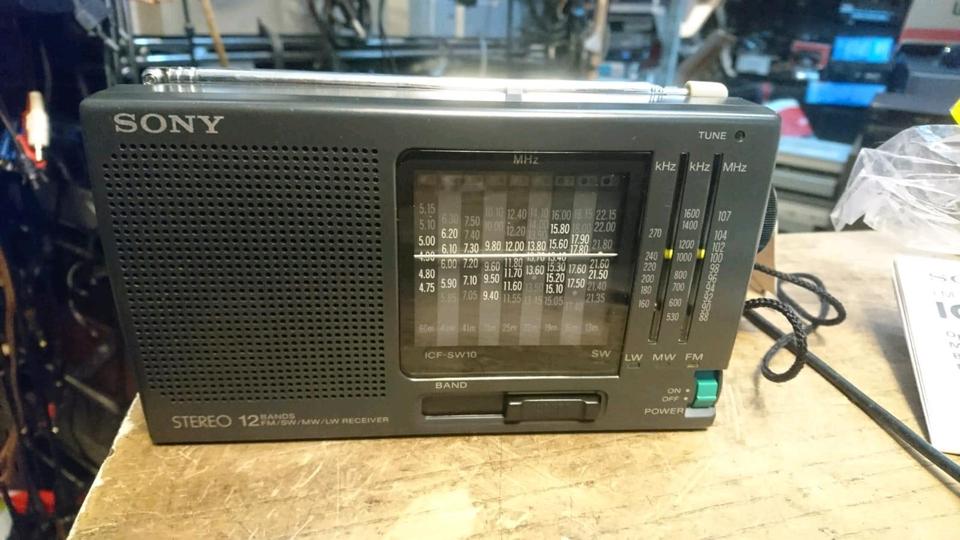 SONY ICF-SW10, Weltempfänger/Radio, NEU + Original-Karton