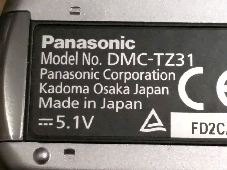 PANASONIC LUMIX DMC-TZ31, Digital-Kamera mit Zubehör!!!