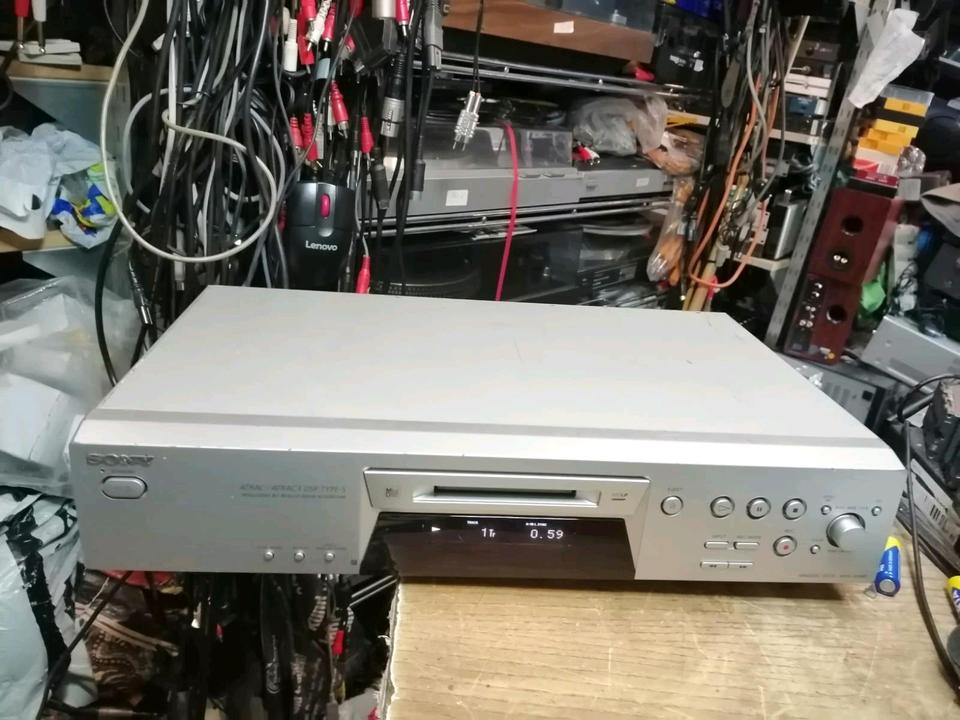 SONY MDS-JE480, MiniDisc-Deck, etwas DEFEKT!!
