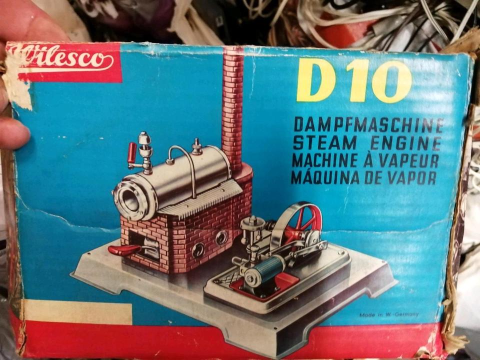 WILESCO D10, Dampfmaschine, NICHT GETESTET!!!