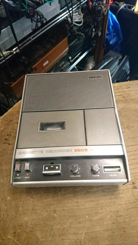 PHILIPS N2209AV, Cassettenrecorder automatic, Zubehör, DEFEKT!!