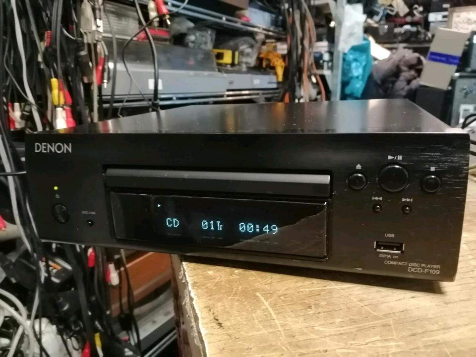 DENON DCD-F109, CD-Player OHNE Fernbedienung!!!