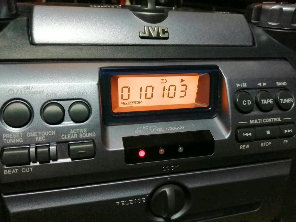 JVC RV-B99BU Ghettoblaster, etwas DEFEKT!!