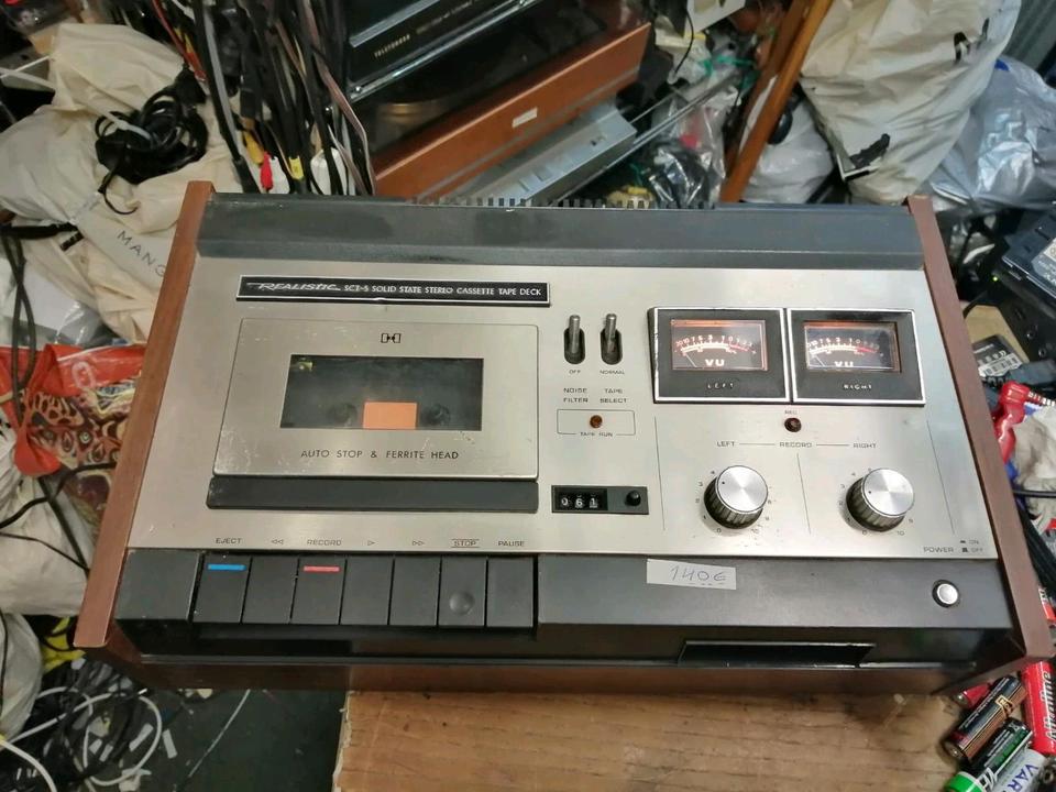 REALISTIC SCT-5, Stereo Cassetten-Deck, guter Zustand!!