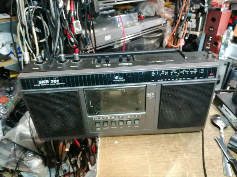 RFT SKR 701, Radio-Cassetten-Recorder, etwas DEFEKT!!