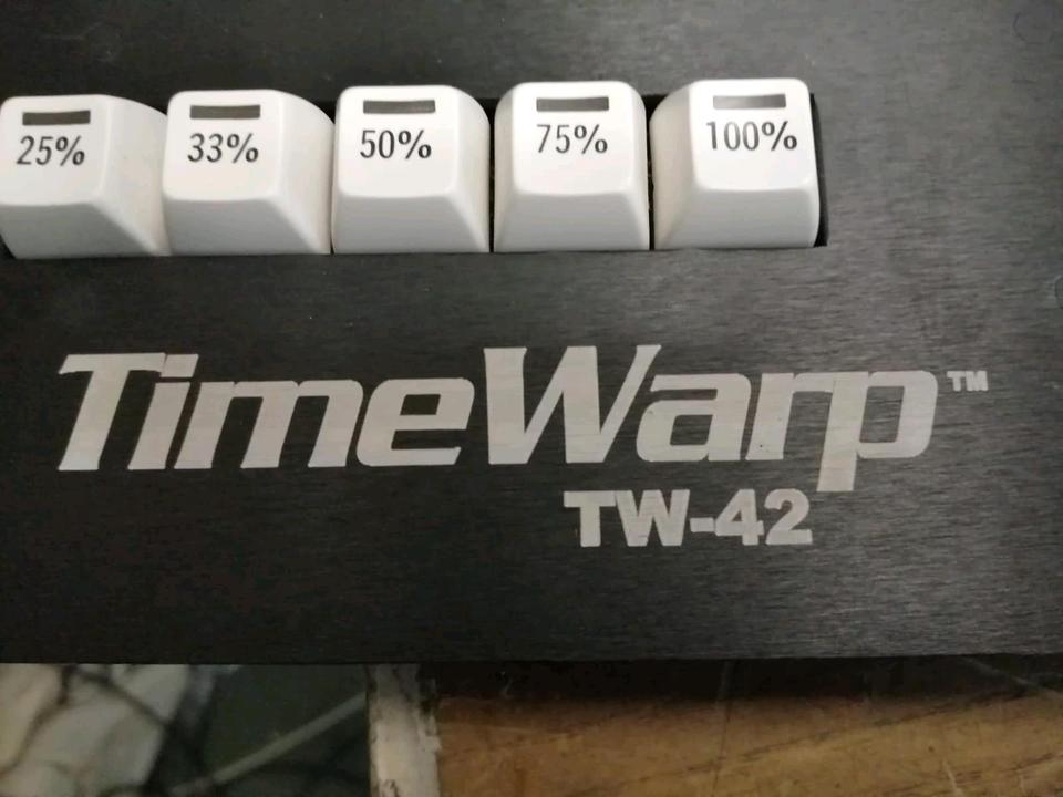 NEW TEK TIME WARP    TW-42 Control Surface