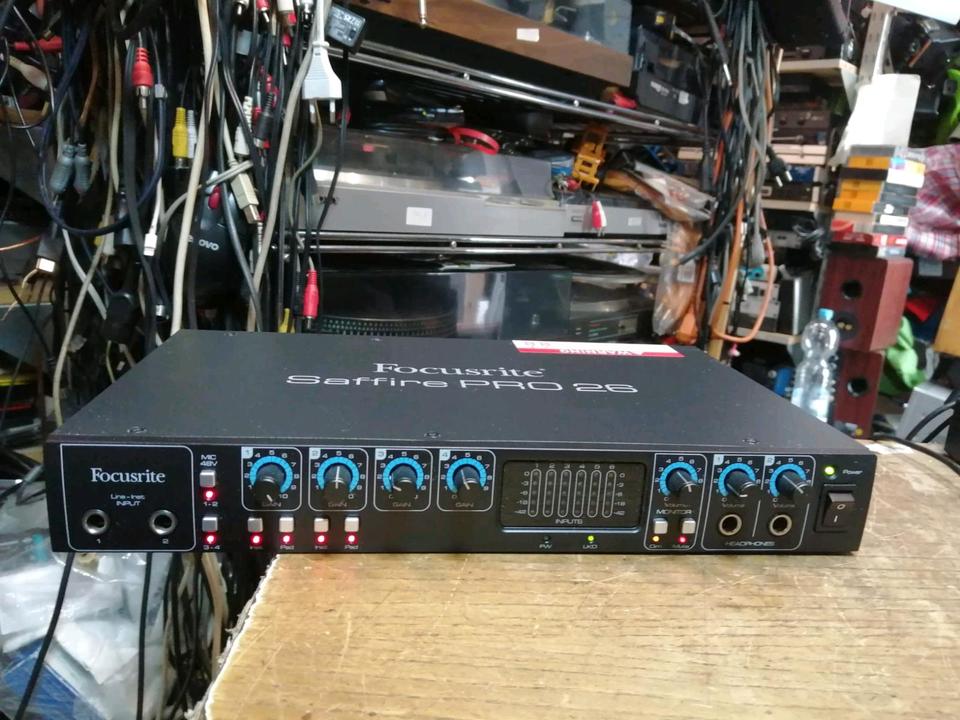FOCUSRITE SAFFIRE Pro 26 - Fire Audio Interface!!