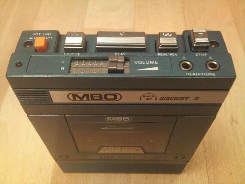 Cassetten-Player MBO DISCO JET II; guter Zustand! VINTAGE!