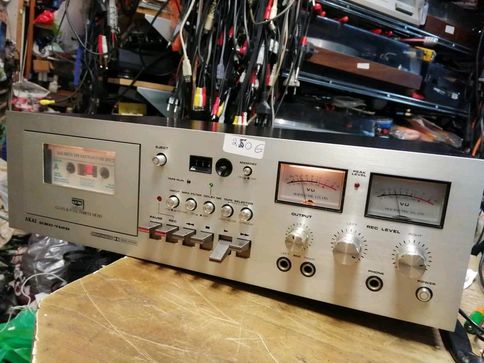 AKAI GXC-710D, Cassetten-Deck, tolles Holzdesign!!
