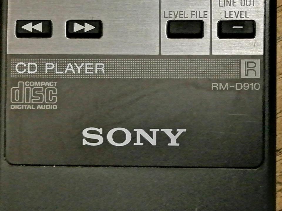 SONY RM-D910, Original-Fernbedienung, guter Zustand!!