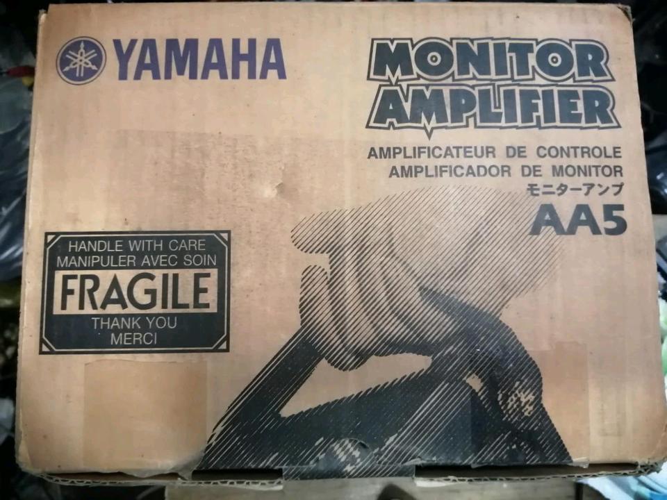 YAMAHA AA5 Monitor Amplifier, NEU, mit Zubehör!!