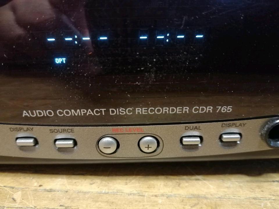 PHILIPS CDR765/00, Doppel-CD-Recorder (Player + Recorder)