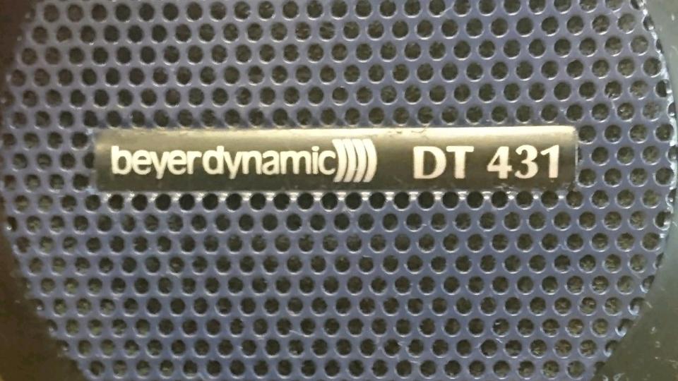 BEYERDYNAMIC DT 431, Kopfhörer, 3,5 mm Klinkestecker