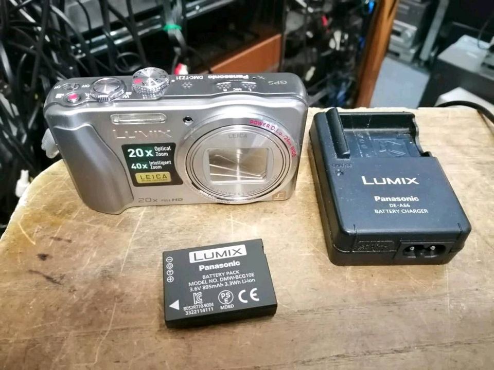 PANASONIC LUMIX DMC-TZ31, Digital-Kamera mit Zubehör!!!