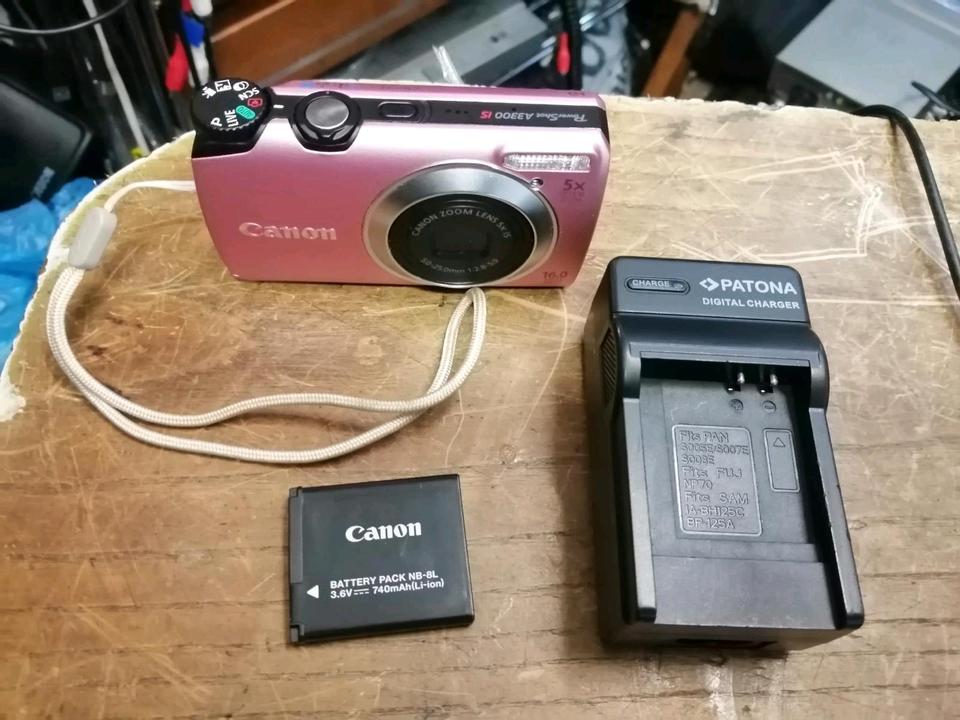 CANON PowerShot A3300 IS, Digital-Kamera mit Zubehör!!!