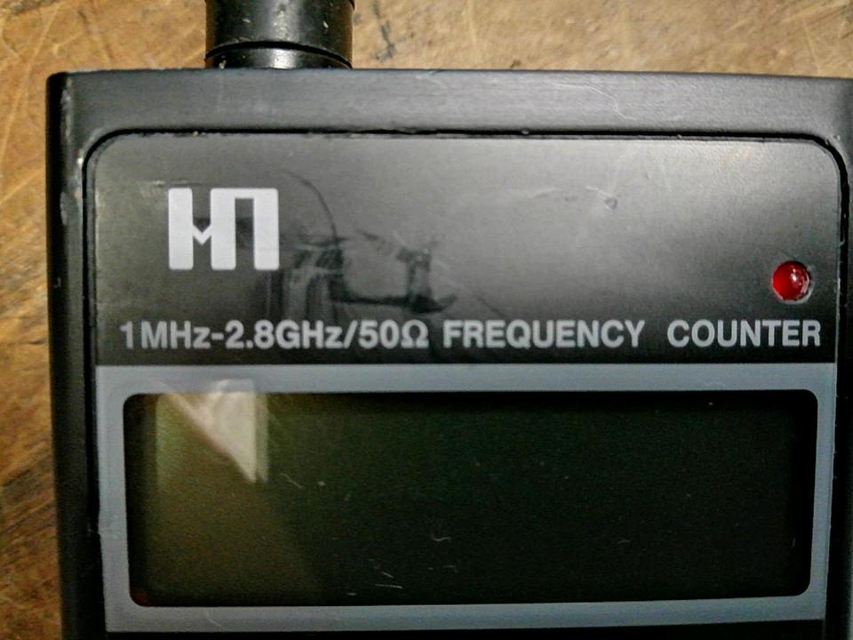 H1 Mic-10C 28, Frequency Counter, 50 Ohm, OHNE Adapter!!!
