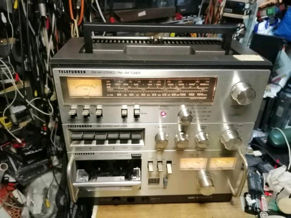 TELEFUNKEN HIFI Studio 1, Radio-Cassetten-Recorder, OHNE Boxen!!