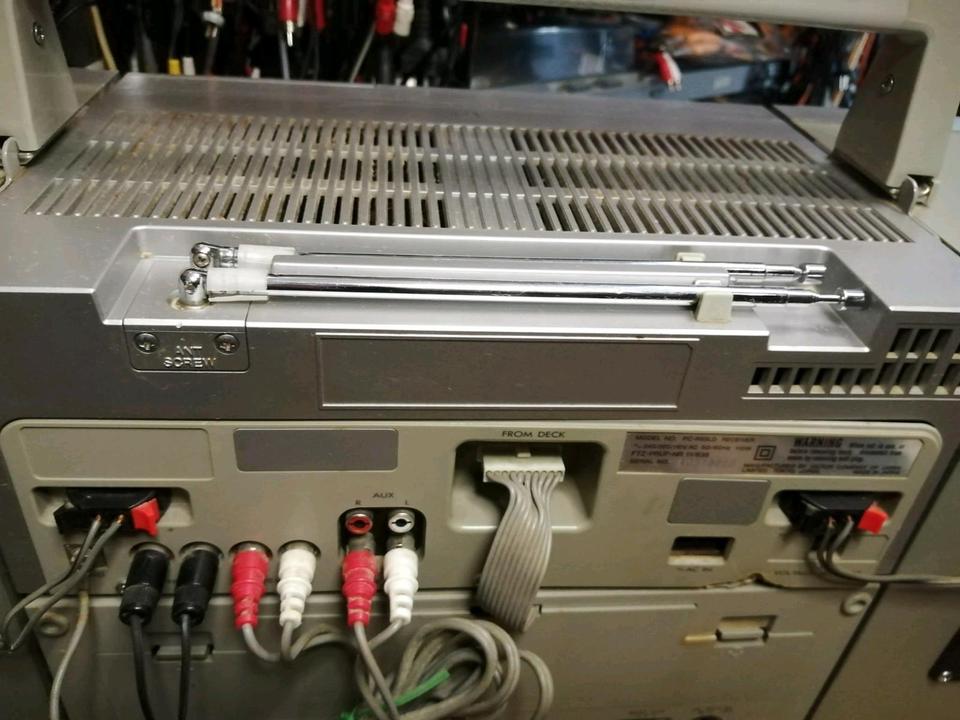 JVC PC-R55LD, Radio-Cassetten-Recorder, etwas DEFEKT!!!