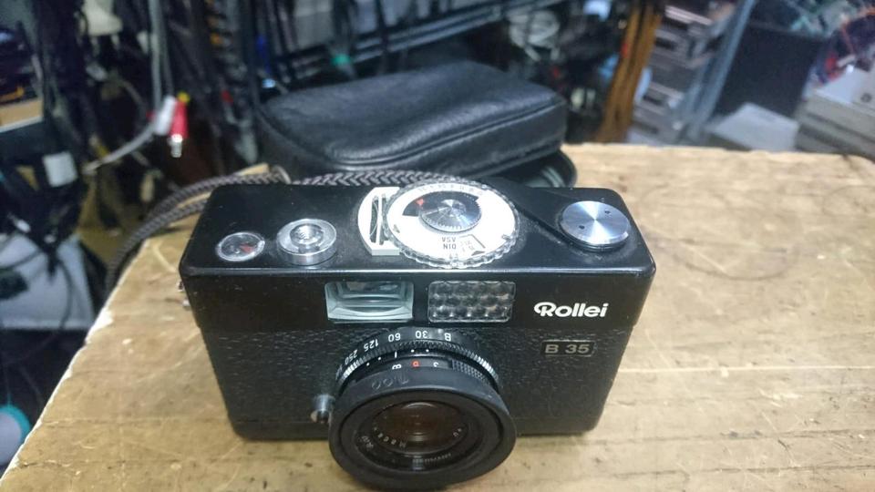 ROLLEI B 35, Analog-Kamera mit Original-Tasche! guter Zustand!!