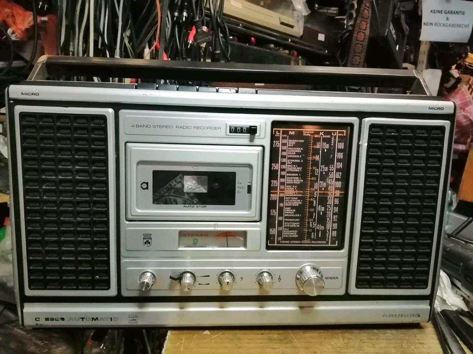 GRUNDIG C8800 Automatic, Radio-Cassetten-Recorder, Guter Zustand!