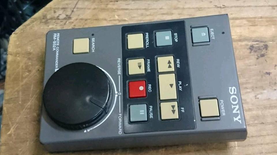 SONY RM-S52A5, Remote Commander, Original-Fernbedienung+Adapter