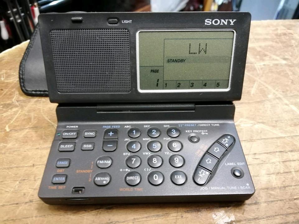 SONY ICF-SW100, kleiner Weltempfänger, DEFEKT!!!