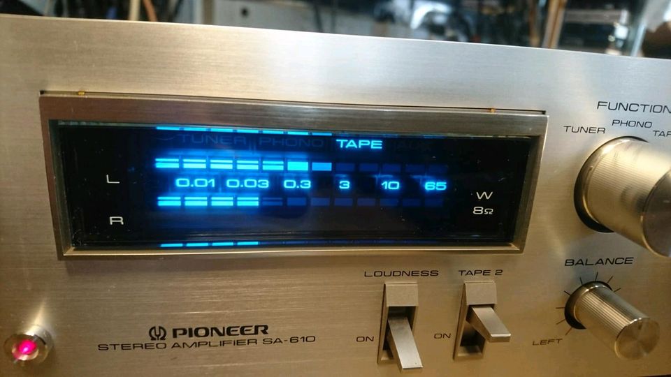 PIONEER SA-610 Verstärker, Blaue Serie, guter Zustand!!