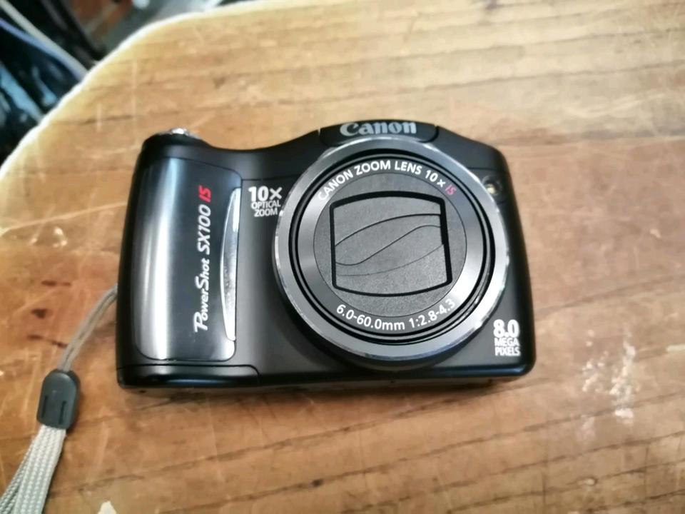 CANON PowerShot SX100 IS, Digital-Kamera OHNE Speicherkarte!!!