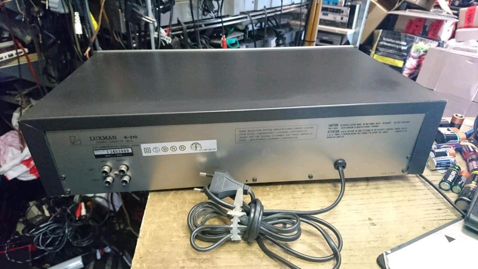 LUXMAN K-210, Stereo Cassetten-Deck, etwas DEFEKT!!