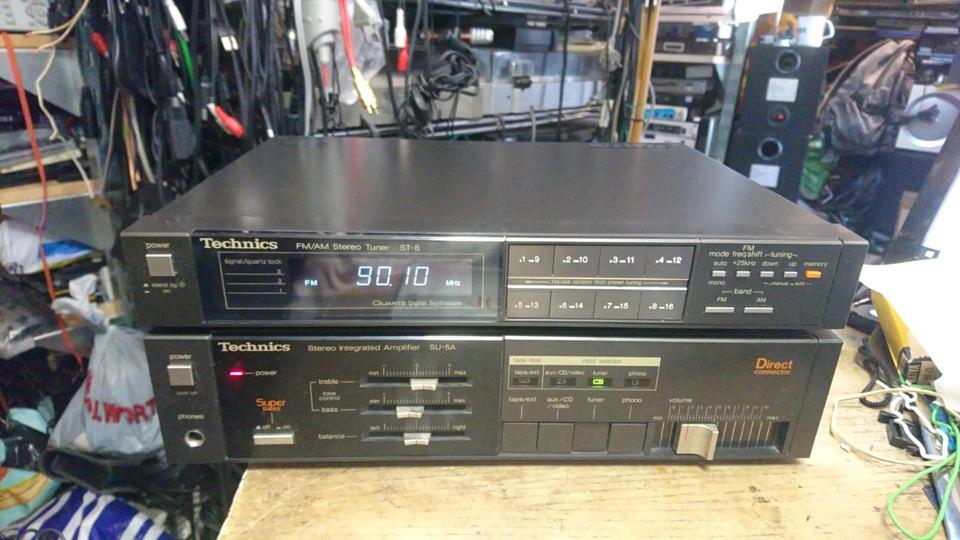 TECHNICS SF-8 Tuner + SU-5A Amplifier, guter Zustand!!