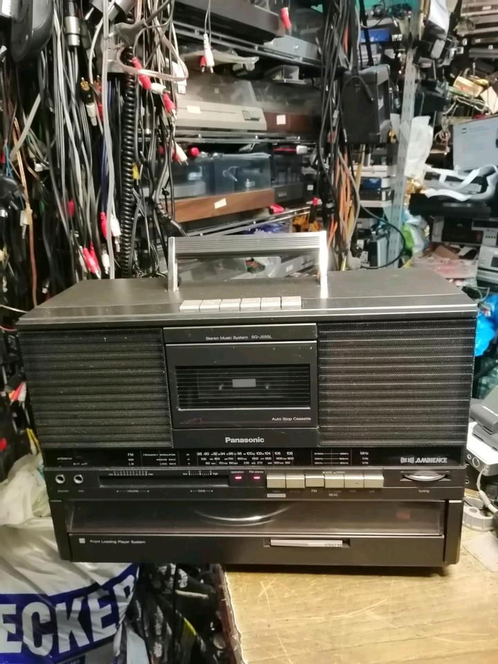 PANASONIC SG-J555L, Stereo Music System, Komplett-Anlage!!