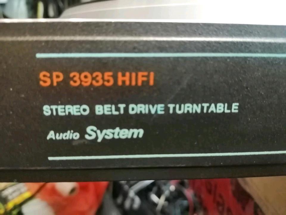 RFT SP3935, HiFi Plattenspieler, DEFEKT!!