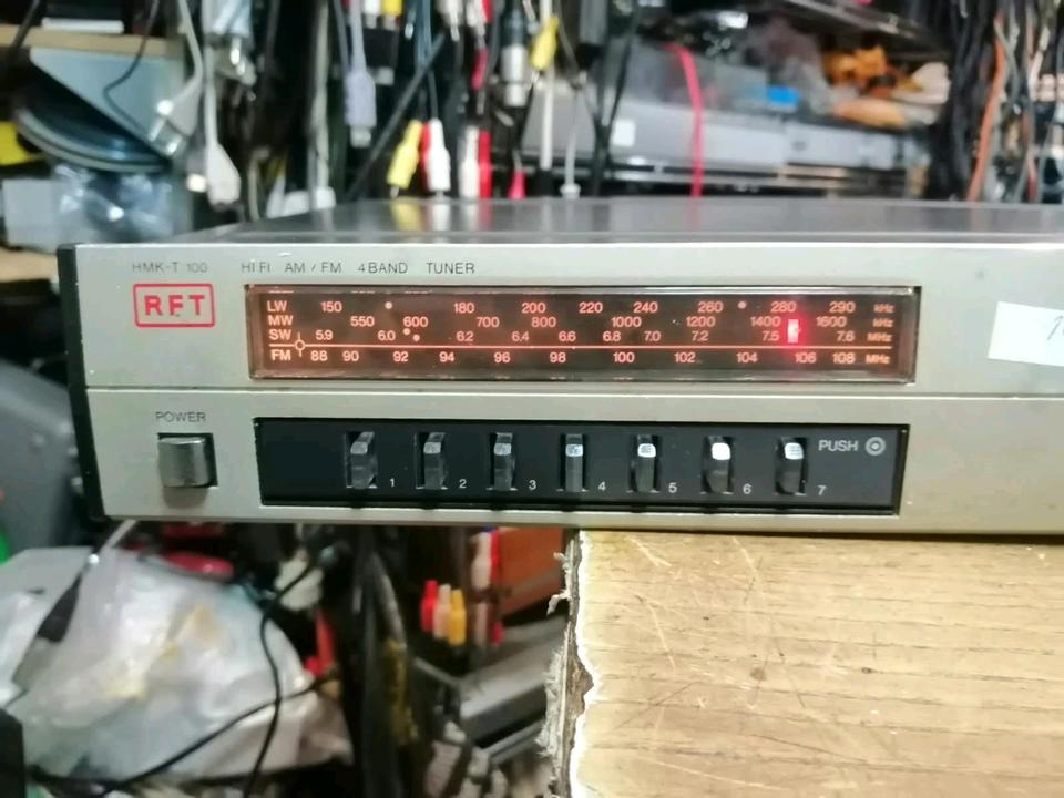 RFT HMK-T100, HiFi Tuner, etwas DEFEKT!!