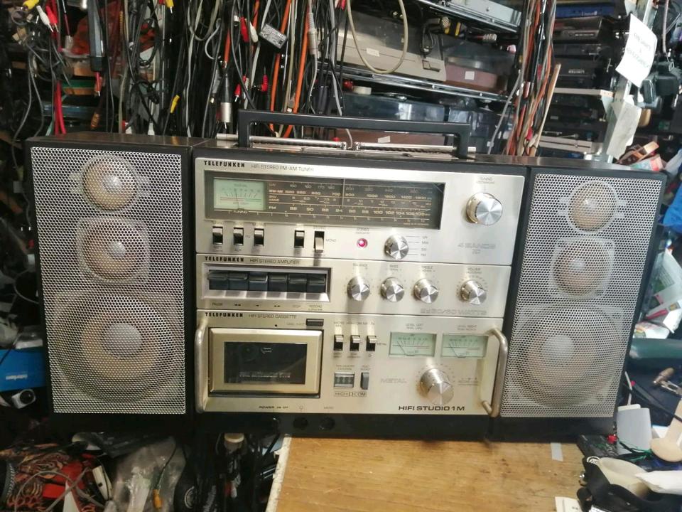 TELEFUNKEN HIFI Studio 1M, Radio-Cassetten-Recorder, etwas DEFEKT