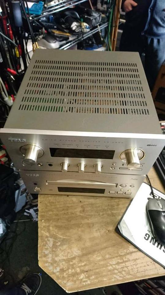 TEAC-Anlage: AG-H500 Receiver+PD-H570 CD-Multi Player, ohne Boxen