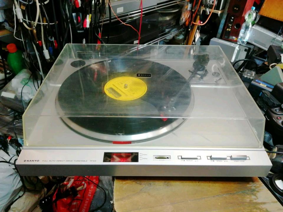 SANYO TP X3, Plattenspieler + AUDIO-TECHNICA Nadelsystem!!