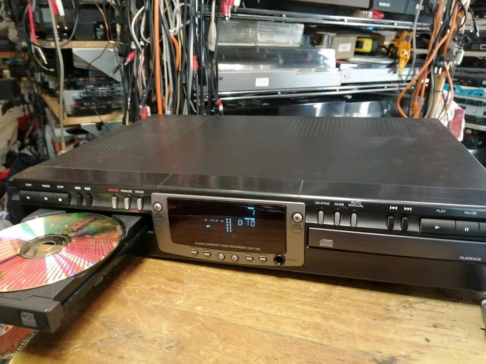 PHILIPS CDR765/00, Doppel-CD-Recorder (Player + Recorder)