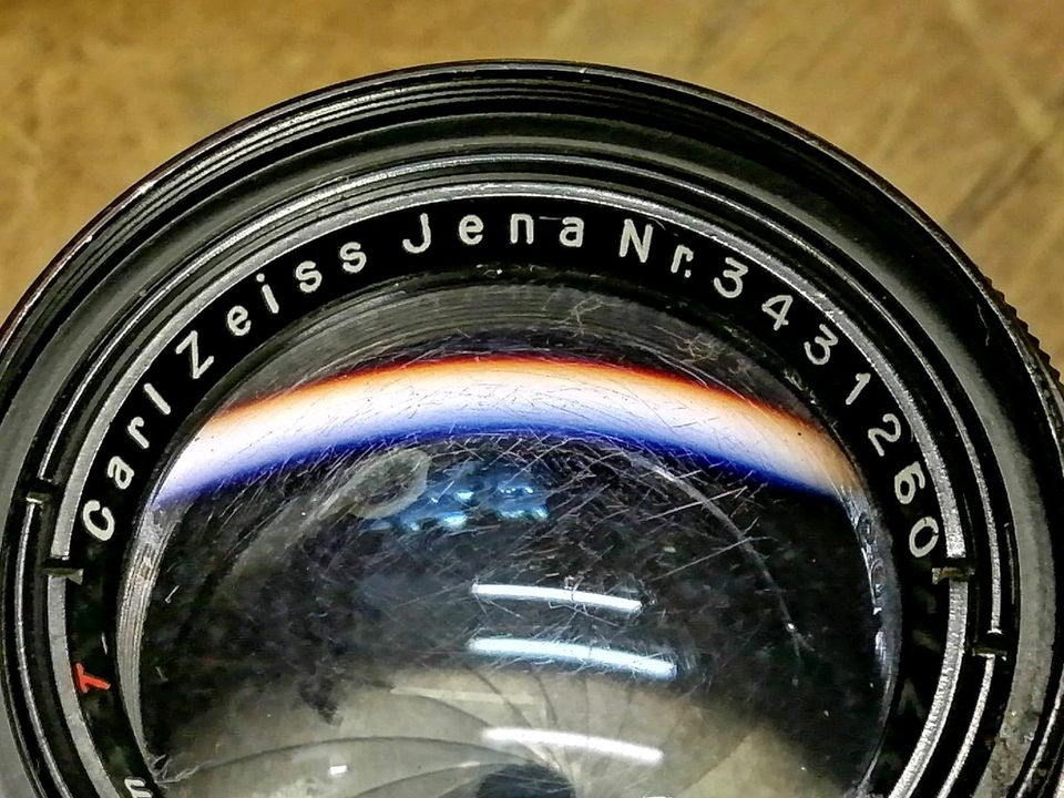 CARL ZEISS JENA Biostar 1:2 f=5.8 cm, Objektiv!!!