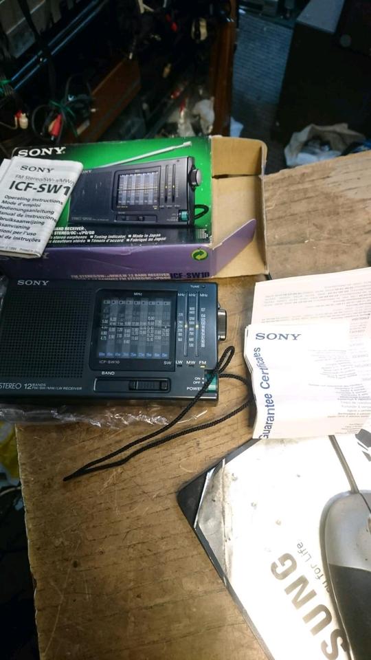 SONY ICF-SW10, Weltempfänger/Radio, NEU + Original-Karton