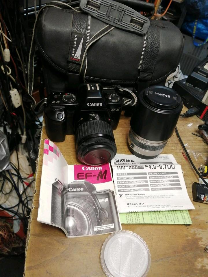 CANON GF-M, Analog-Kamera mit 2 Objektiven, guter Zustand!!