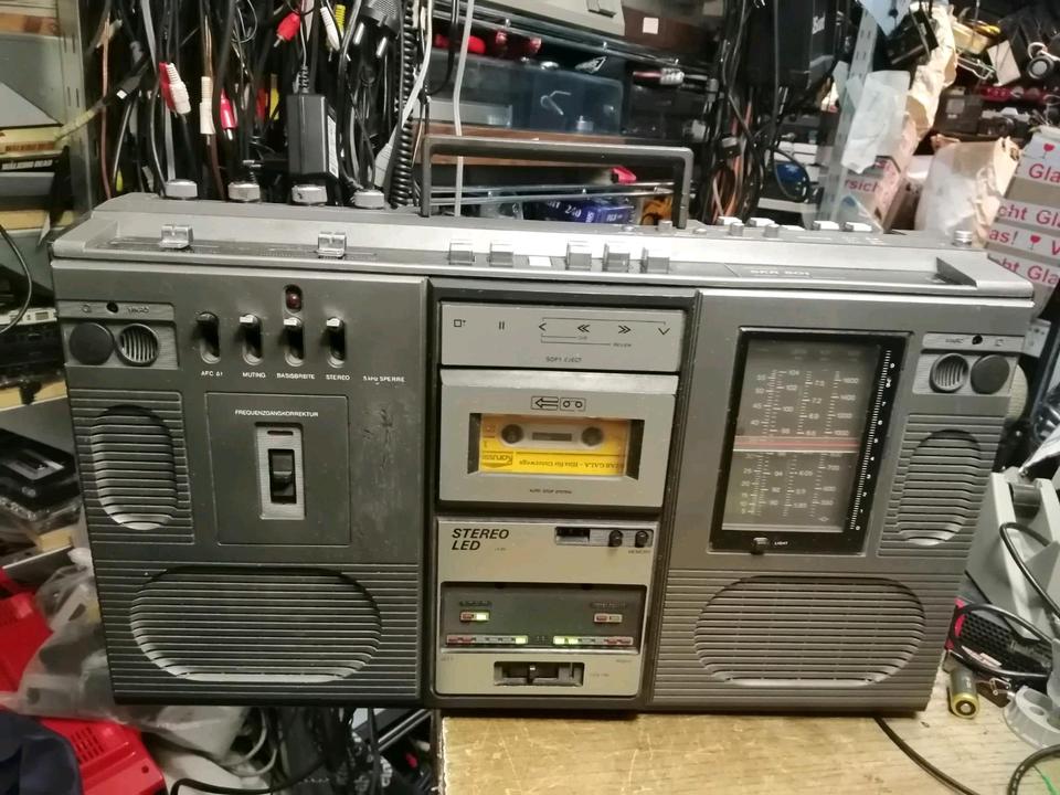 RFT STERACORD SKR501, Radio-Cassetten-Recorder, etwas DEFEKT!!!