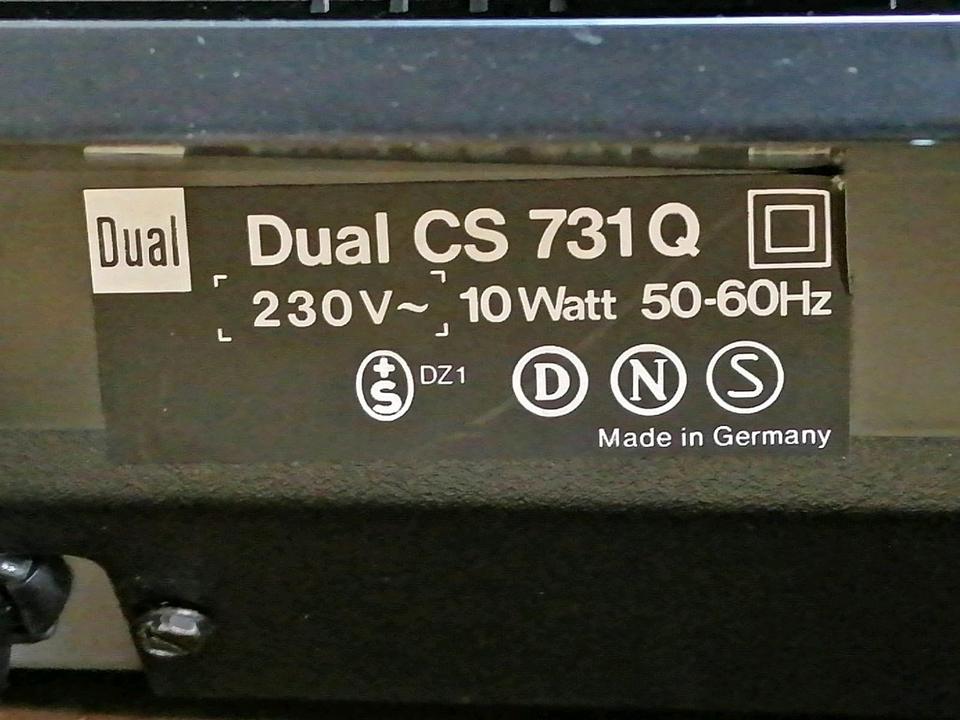 DUAL 731 Q, Plattenspieler!!