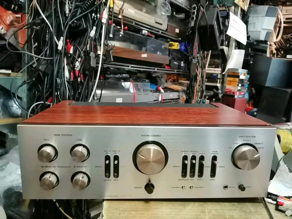 LUXMAN L-80V, Stereo Amplifier, Holzdesign!!