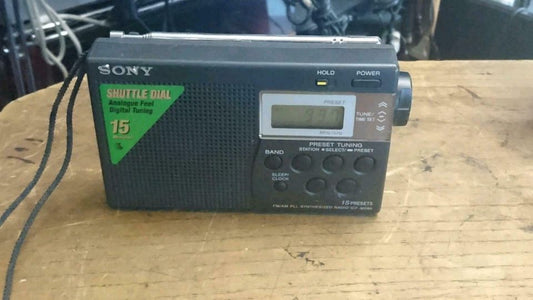 SONY ICF-M260, kleines Radio, FM/AM PLL Synthesized