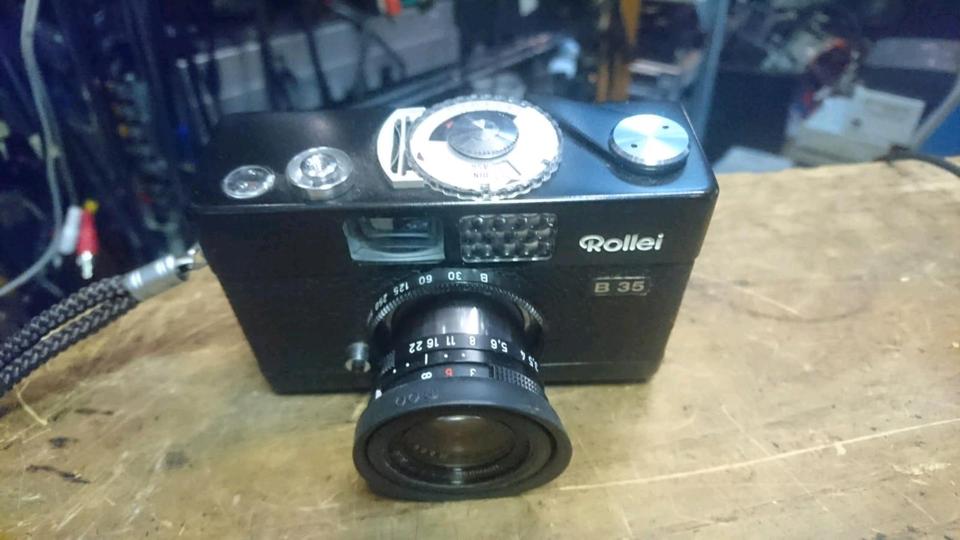 ROLLEI B 35, Analog-Kamera mit Original-Tasche! guter Zustand!!