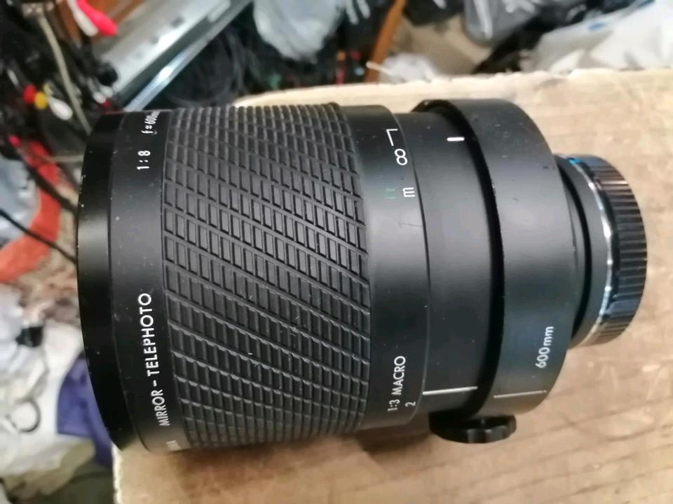 SIGMA Mirror-Telephoto 1:8 600mm, für CANON EOS Kamera!