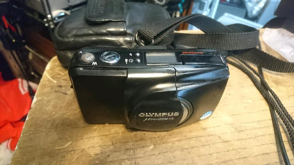 OLYMPUS Mju: ZOOM 115, Analog-Kamera mit 1 Tasche!