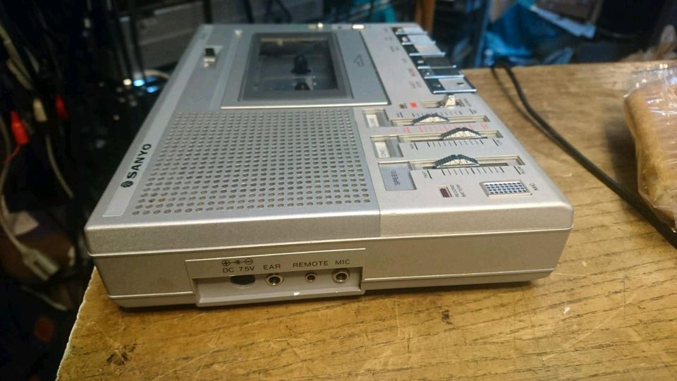 SANYO M-A5LL, Sprachstudienrecorder mit Zubehör!!