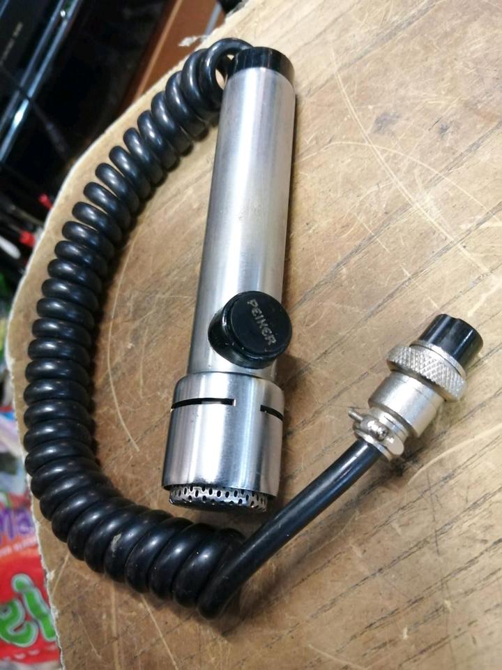 PEIKER-TM 110, 200 Ohm, Mikrofon mit alten Stecker!!!