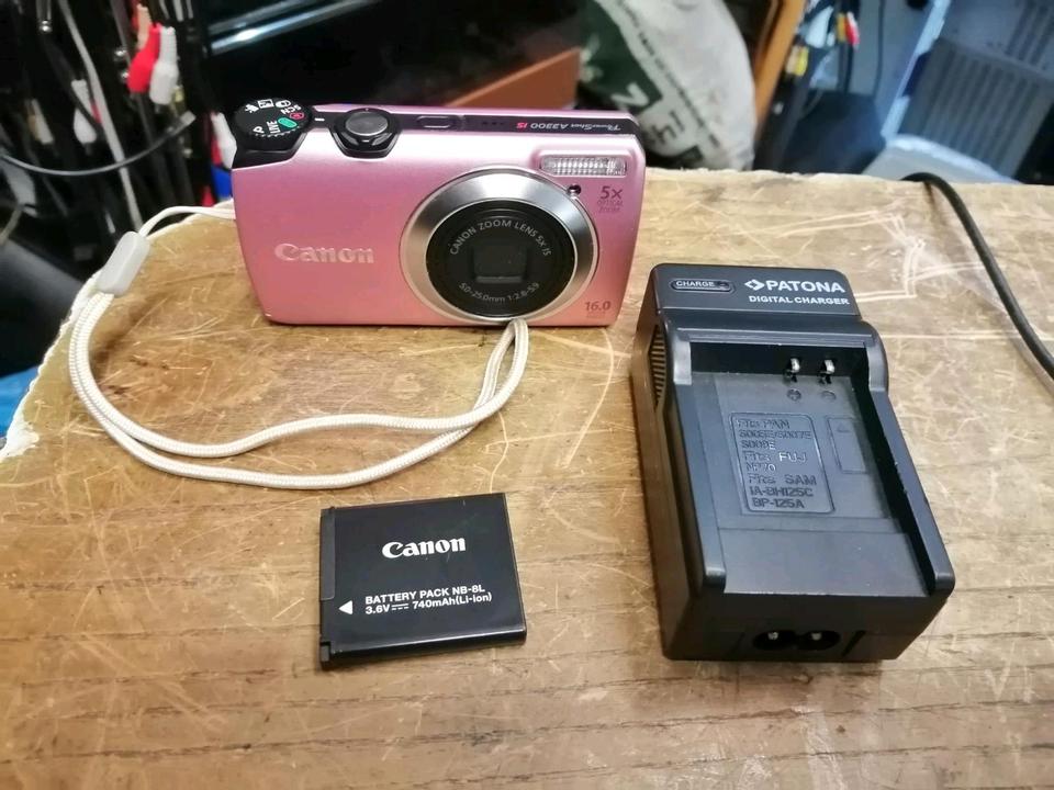 CANON PowerShot A3300 IS, Digital-Kamera mit Zubehör!!!